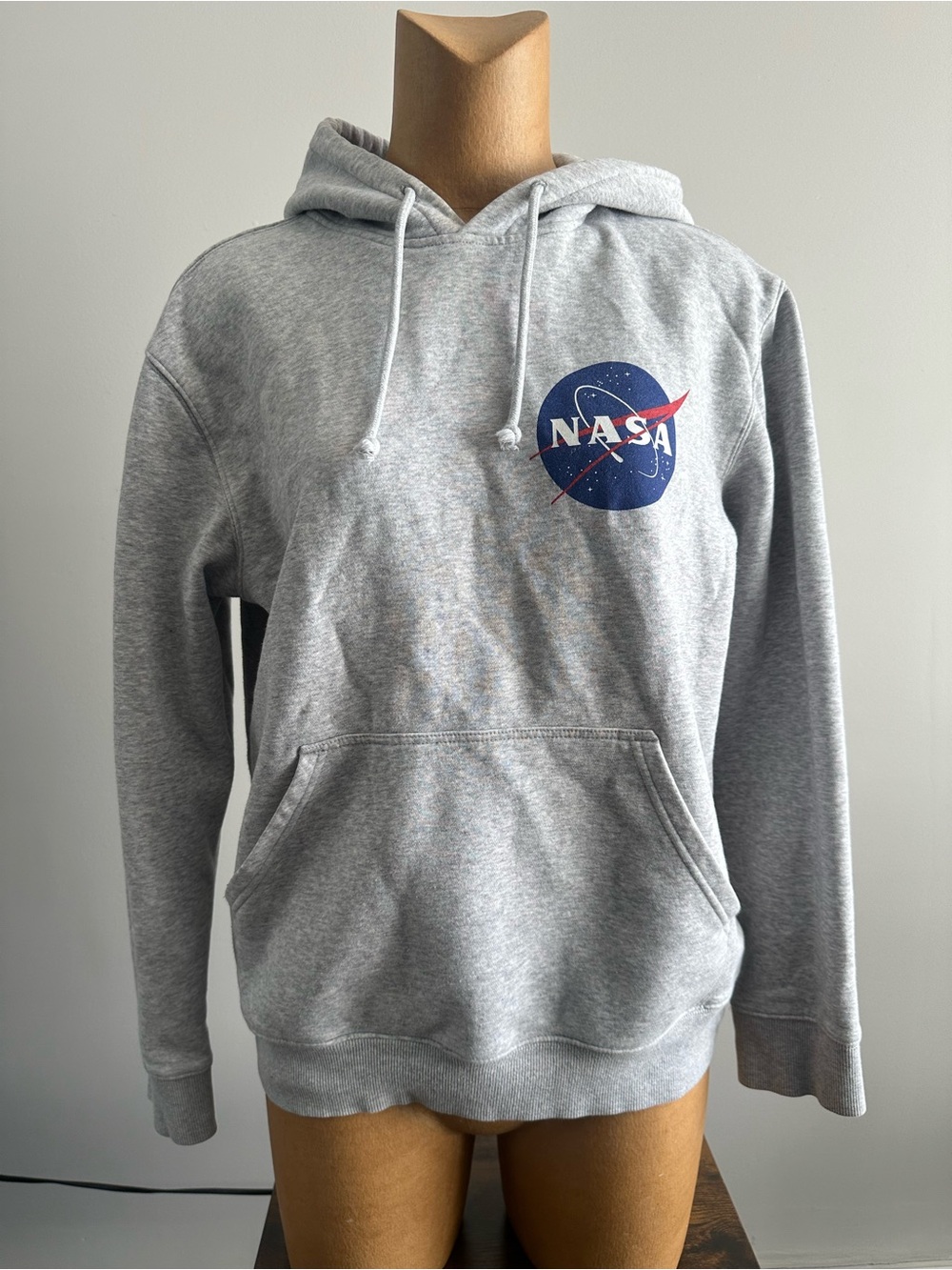 Men’s NASA Gray Pullover Hoodie